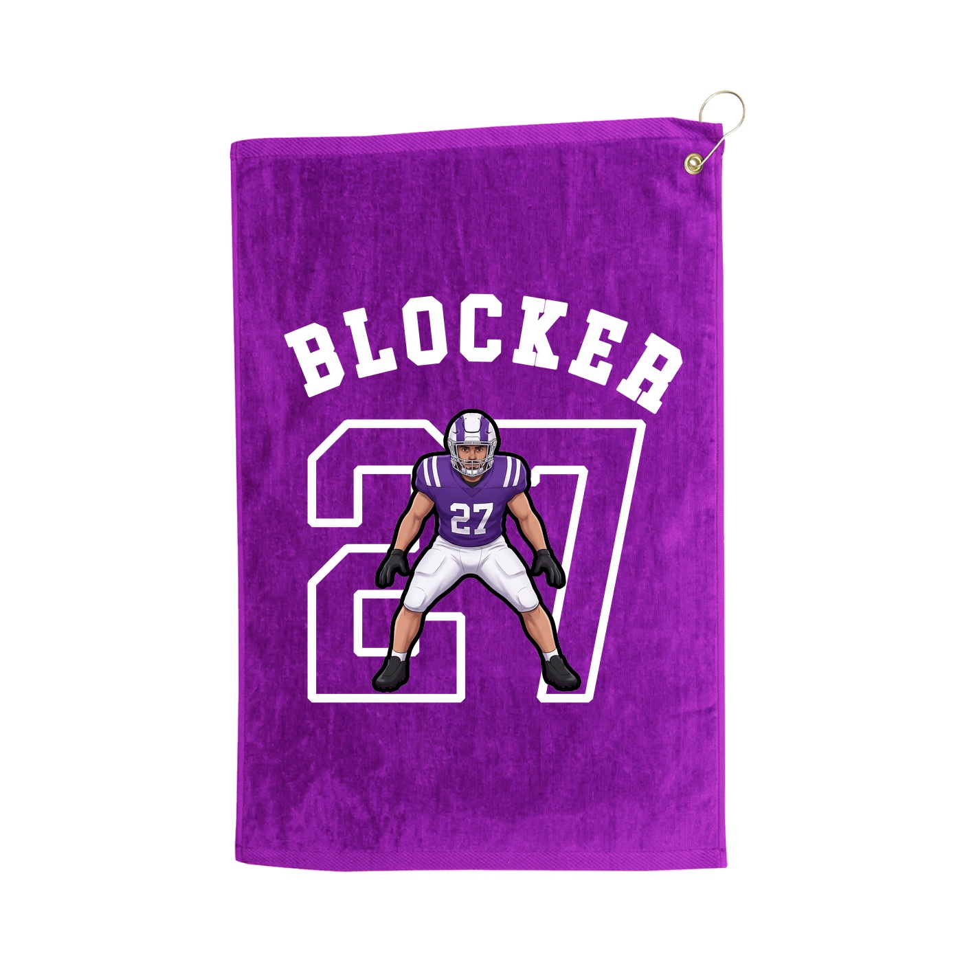Golf Towel — Shirsey Arch in Purple