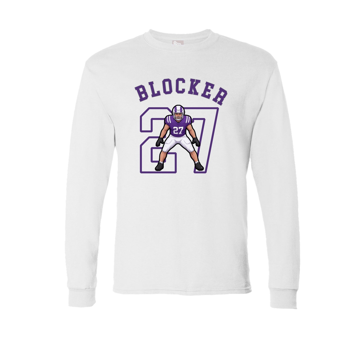 Long Sleeve Tee — Shirsey Arch in White
