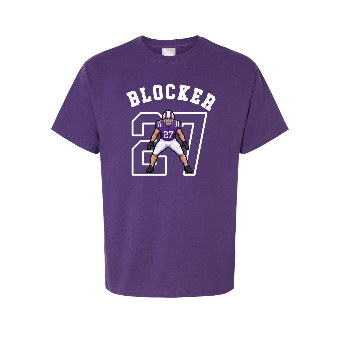 Youth Tee — Shirsey Arch in Purple