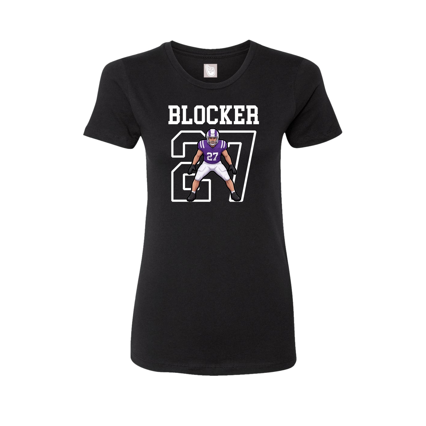 Fitted Women's Tee — Shirsey in Black