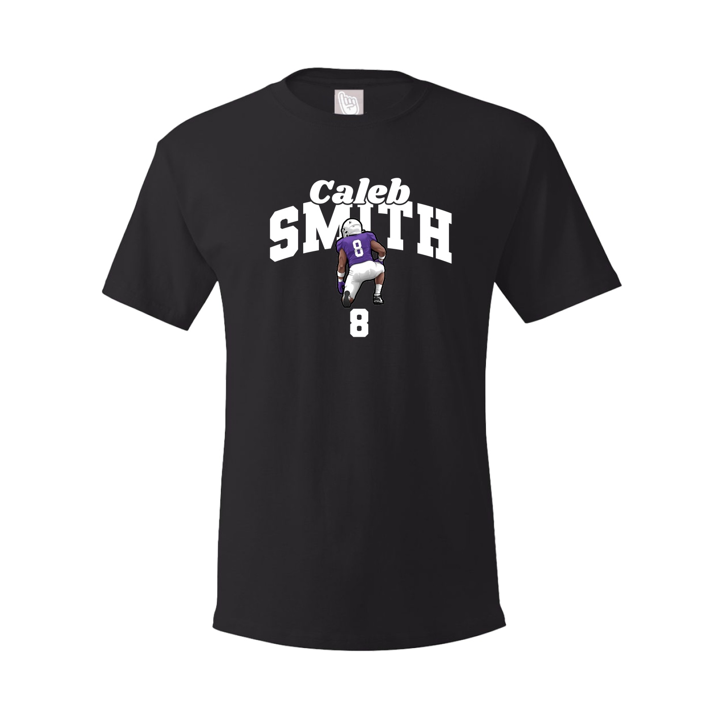 Youth Tee — Signature Arch in Black