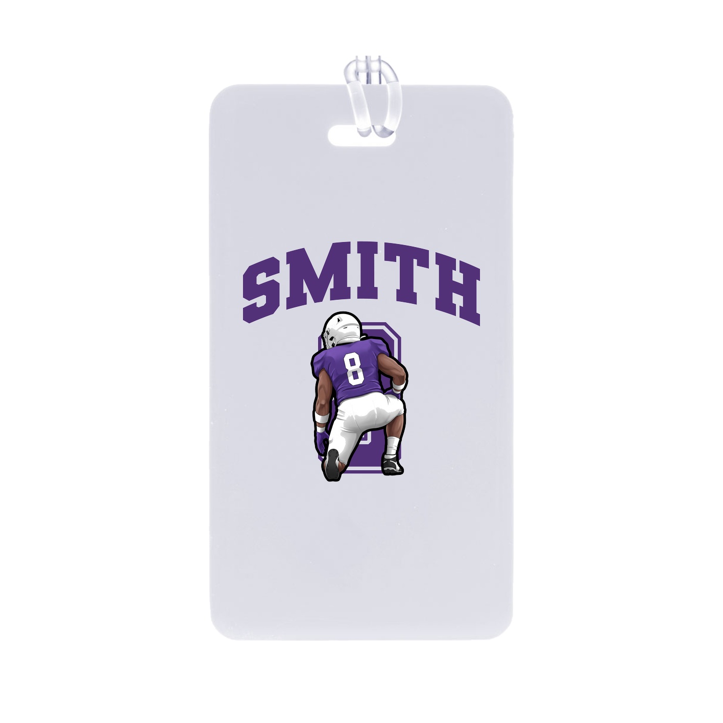 Bag Tag — Number in Classic