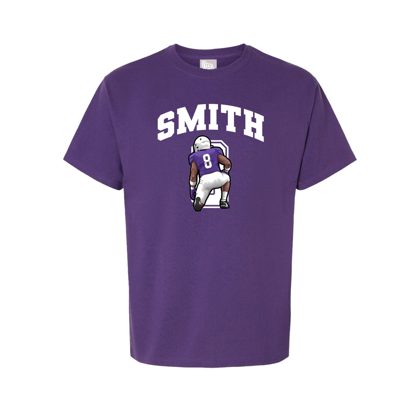 Tee — Number in Purple