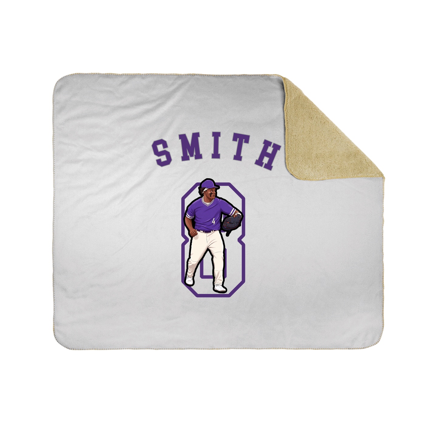 Throw Blanket — Shirsey Arch in White