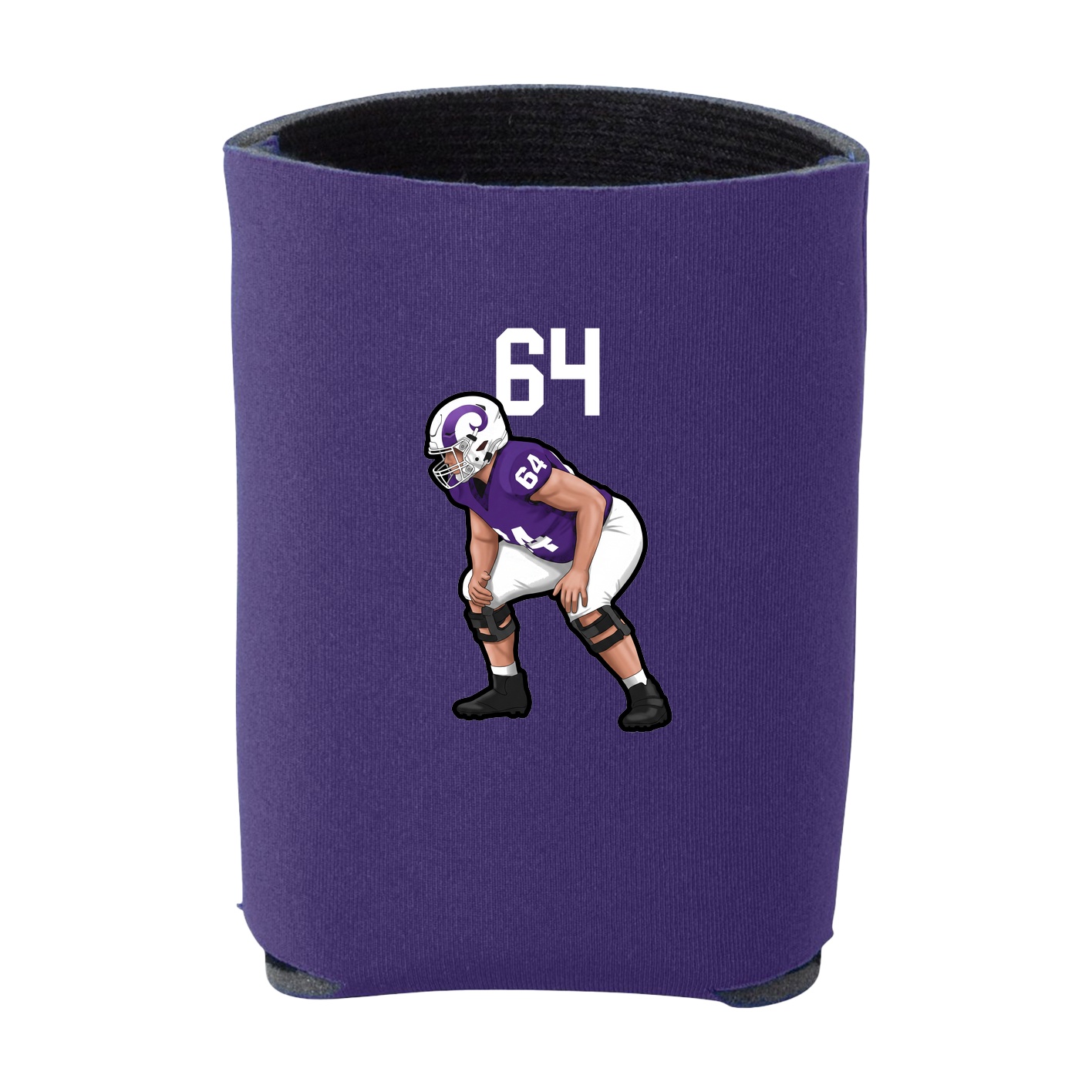 Can Holder — Number Top in Purple