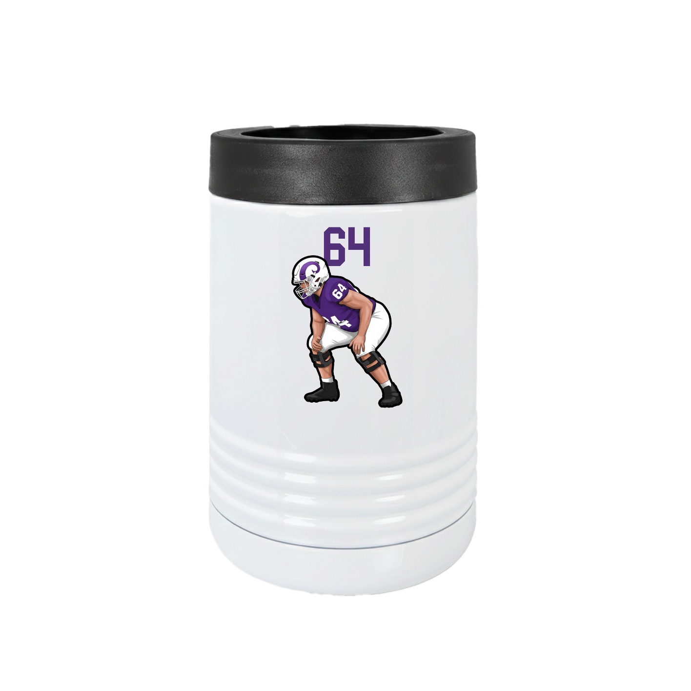 Beverage Holder — Number Top in White