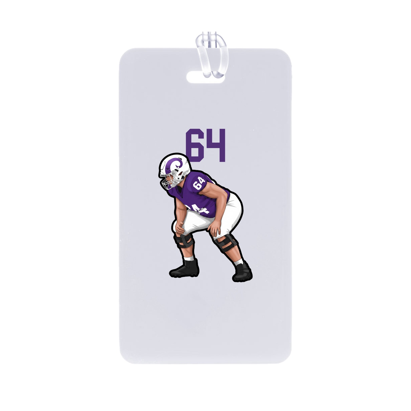 Bag Tag — Number Top in Classic