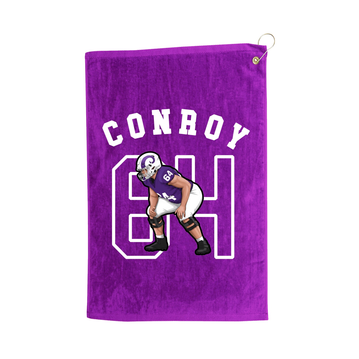 Golf Towel — Shirsey Arch in Purple