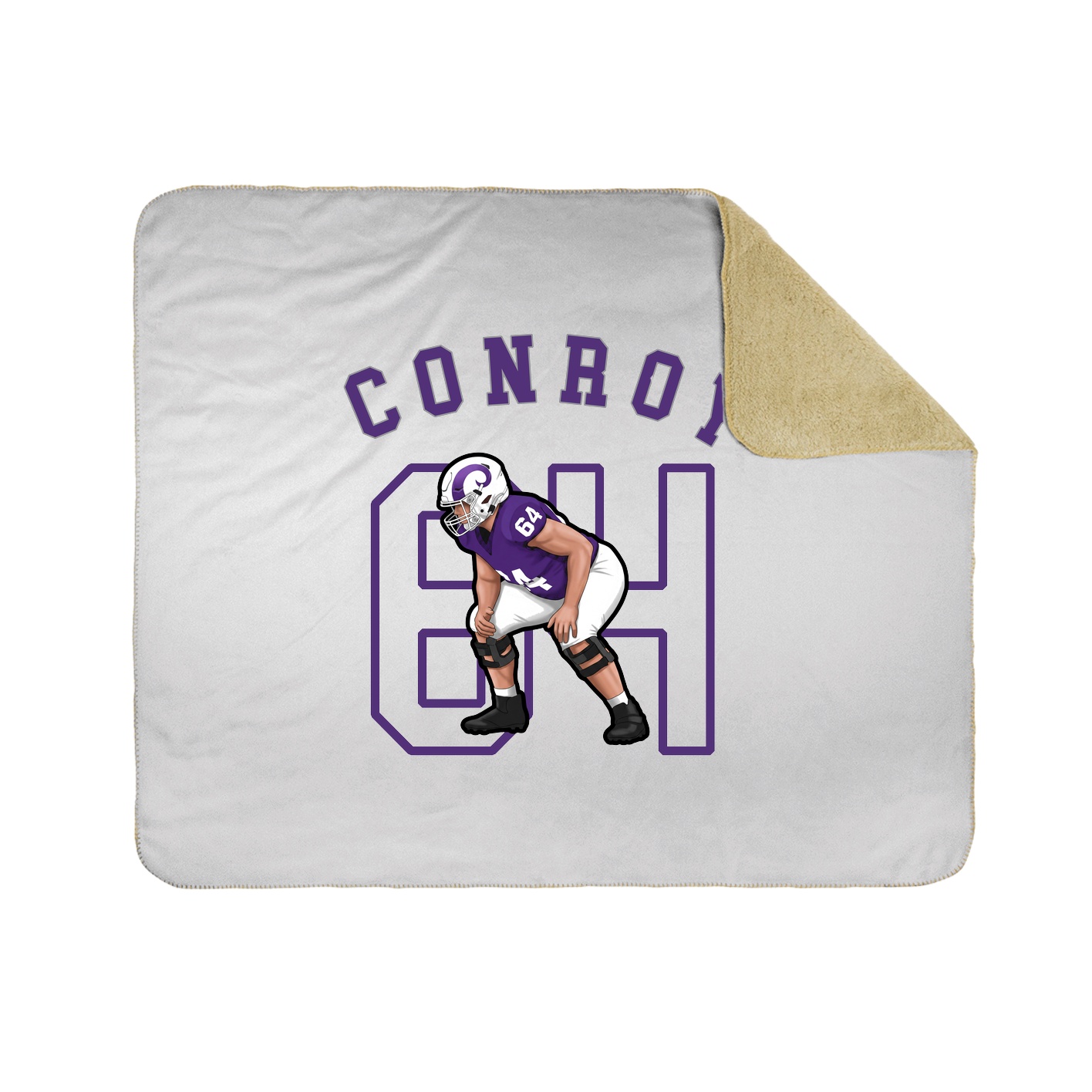 Throw Blanket — Shirsey Arch in White