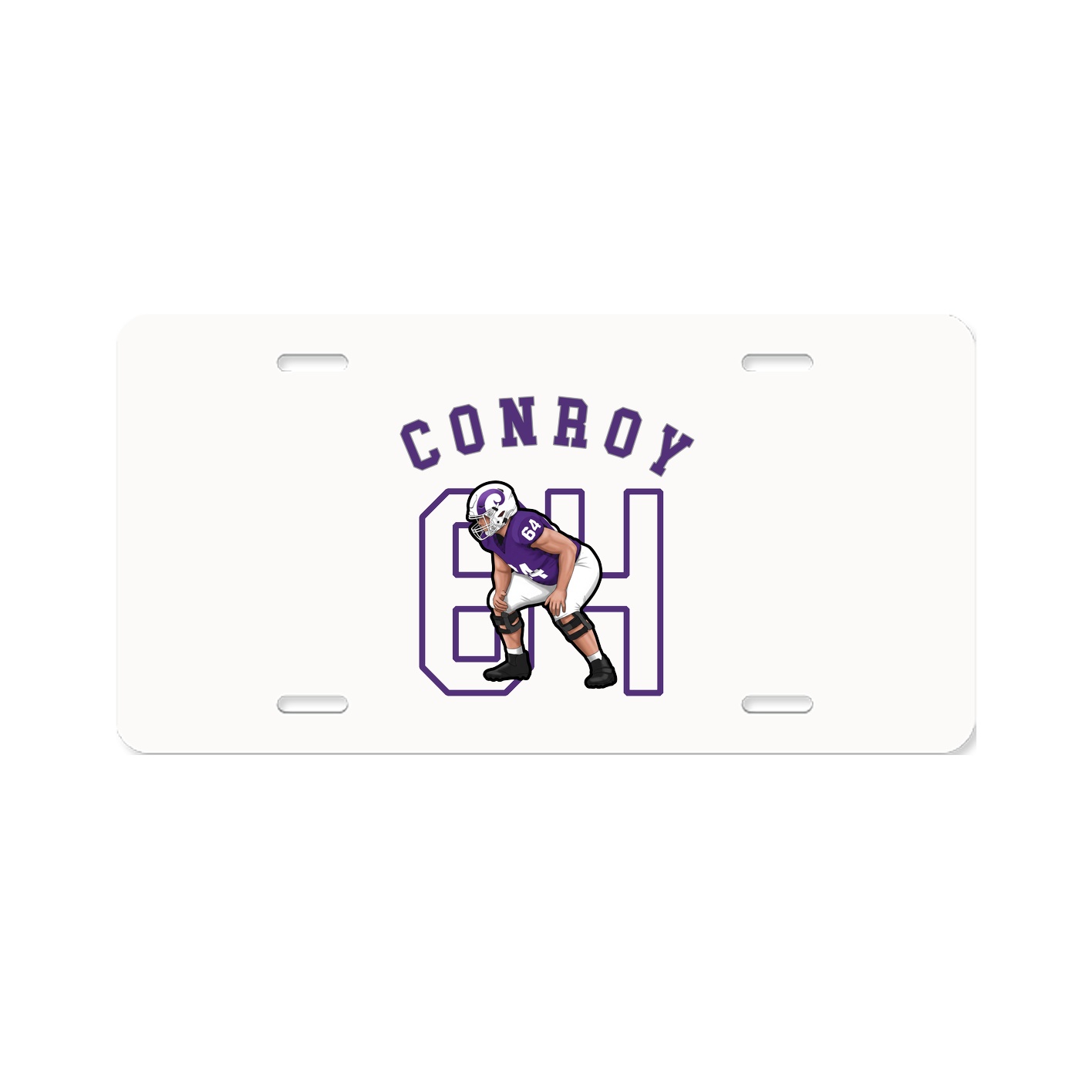 License Plate — Shirsey Arch in Classic