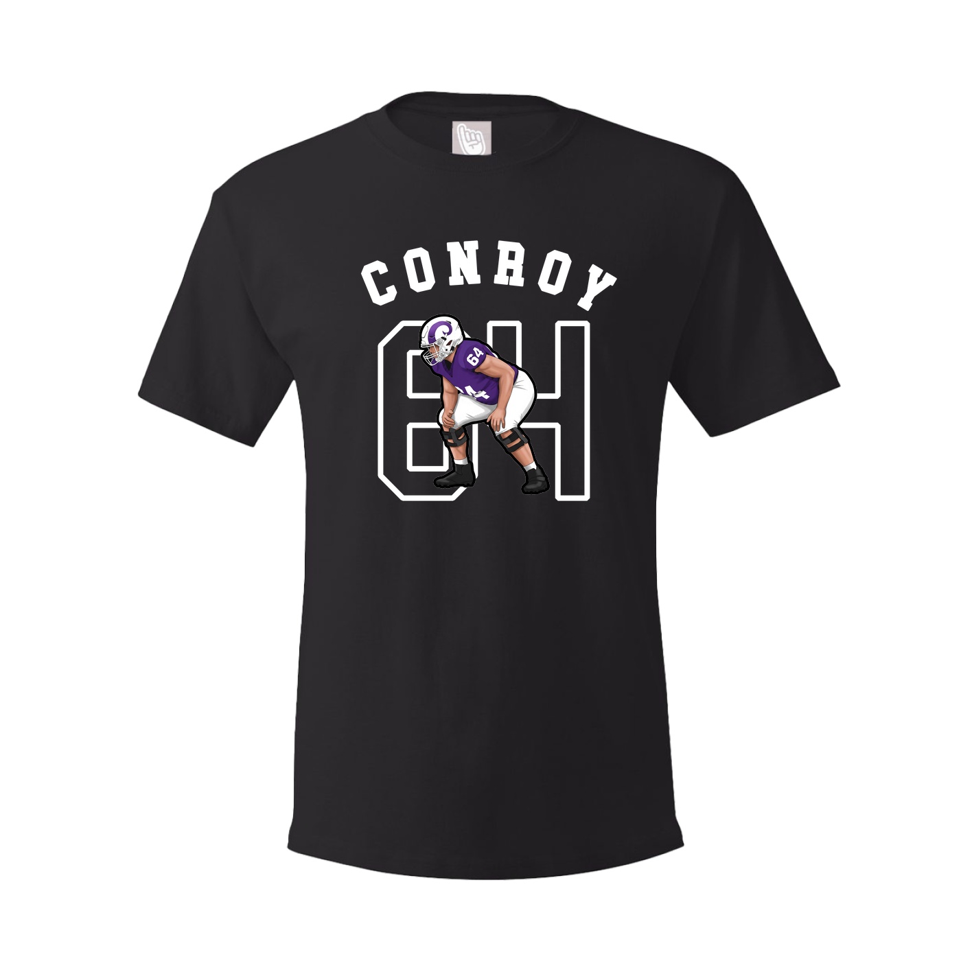 Youth Tee — Shirsey Arch in Black