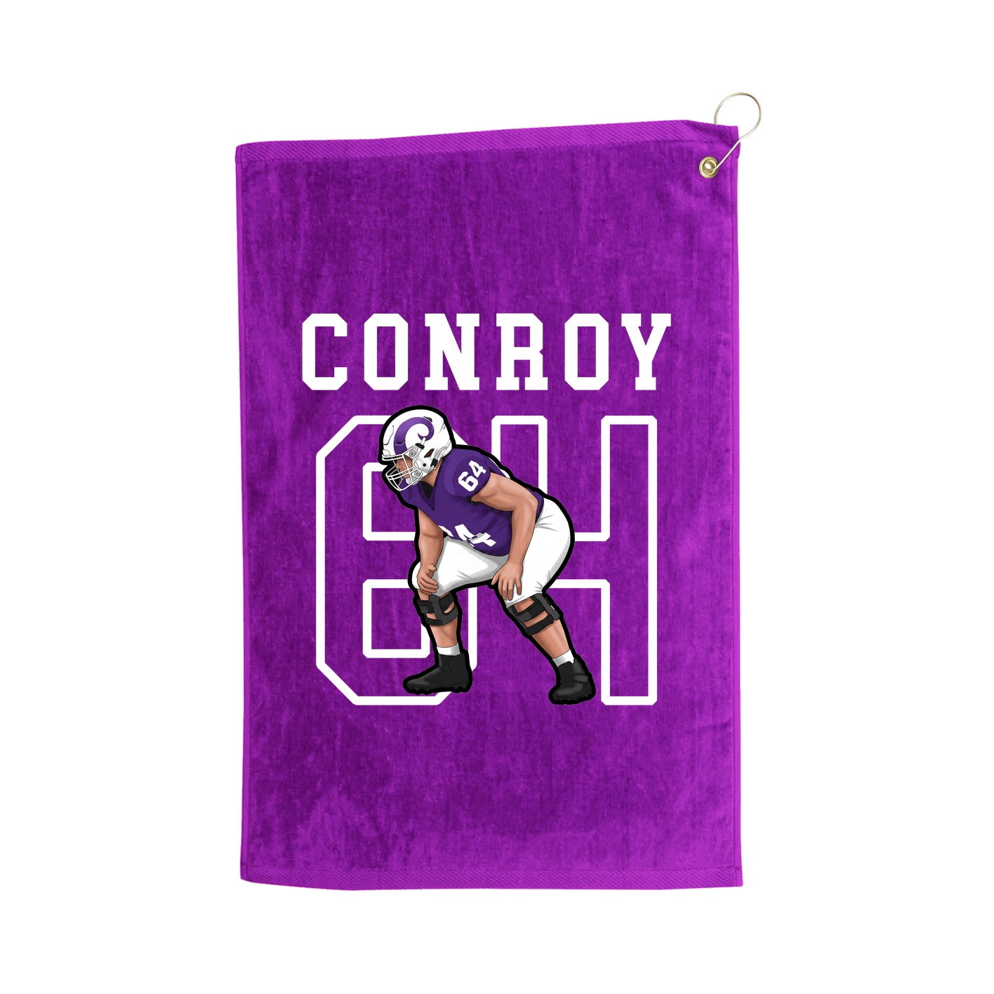 Golf Towel — Shirsey in Purple