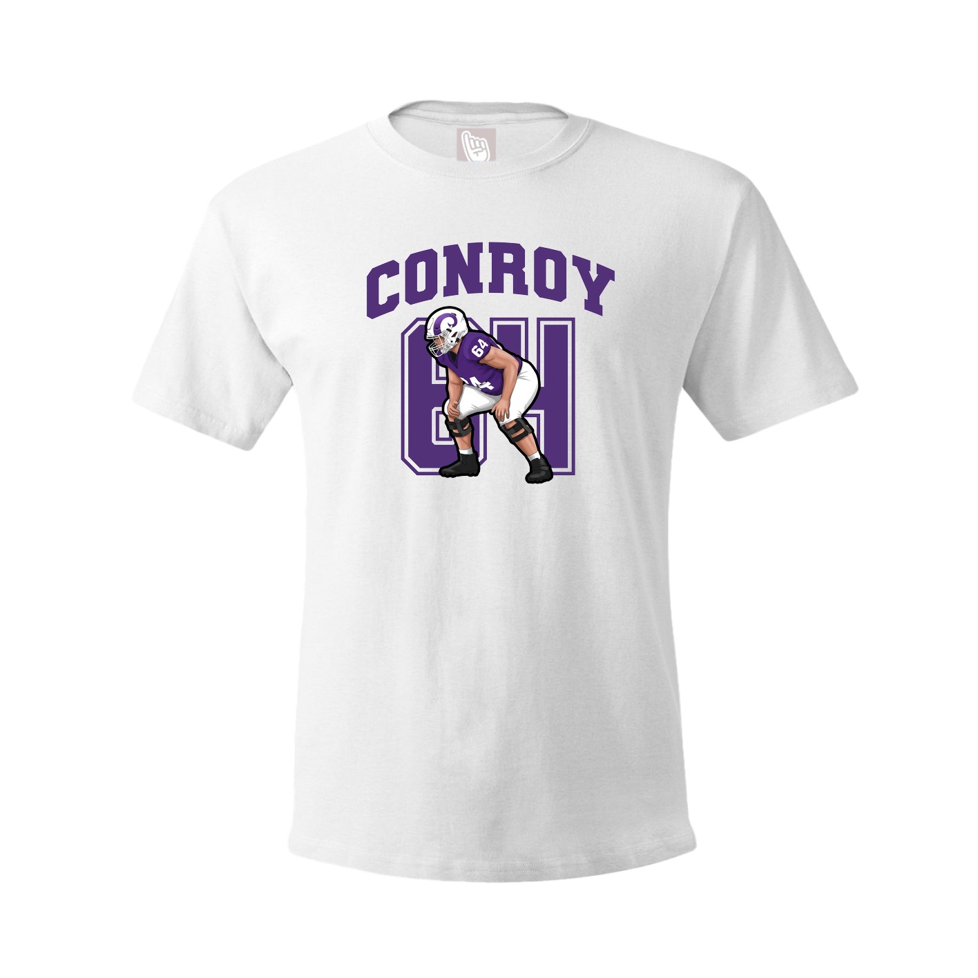 Tee — Number in White