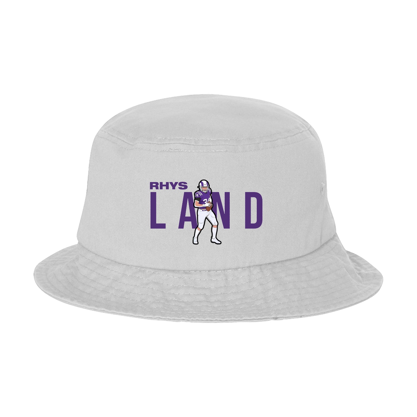 Bucket Cap — Player Name in White