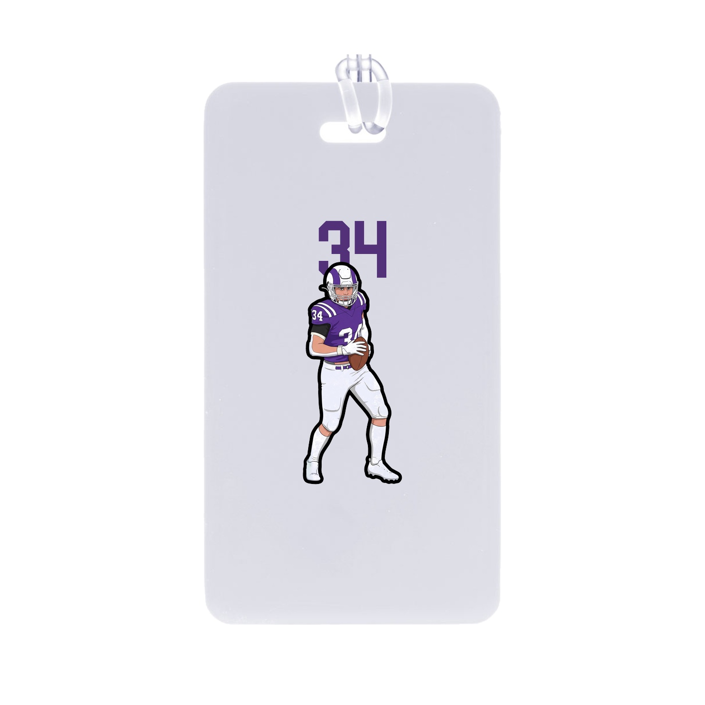Bag Tag — Number Top in Classic