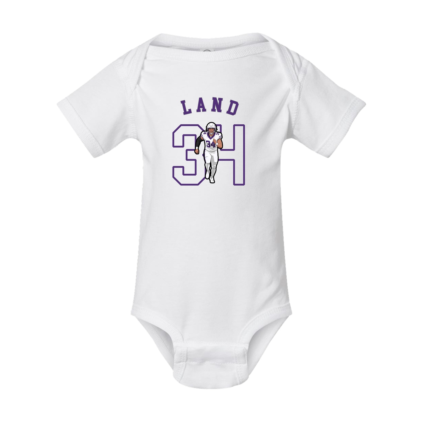 Baby Onesie — Shirsey Arch in White