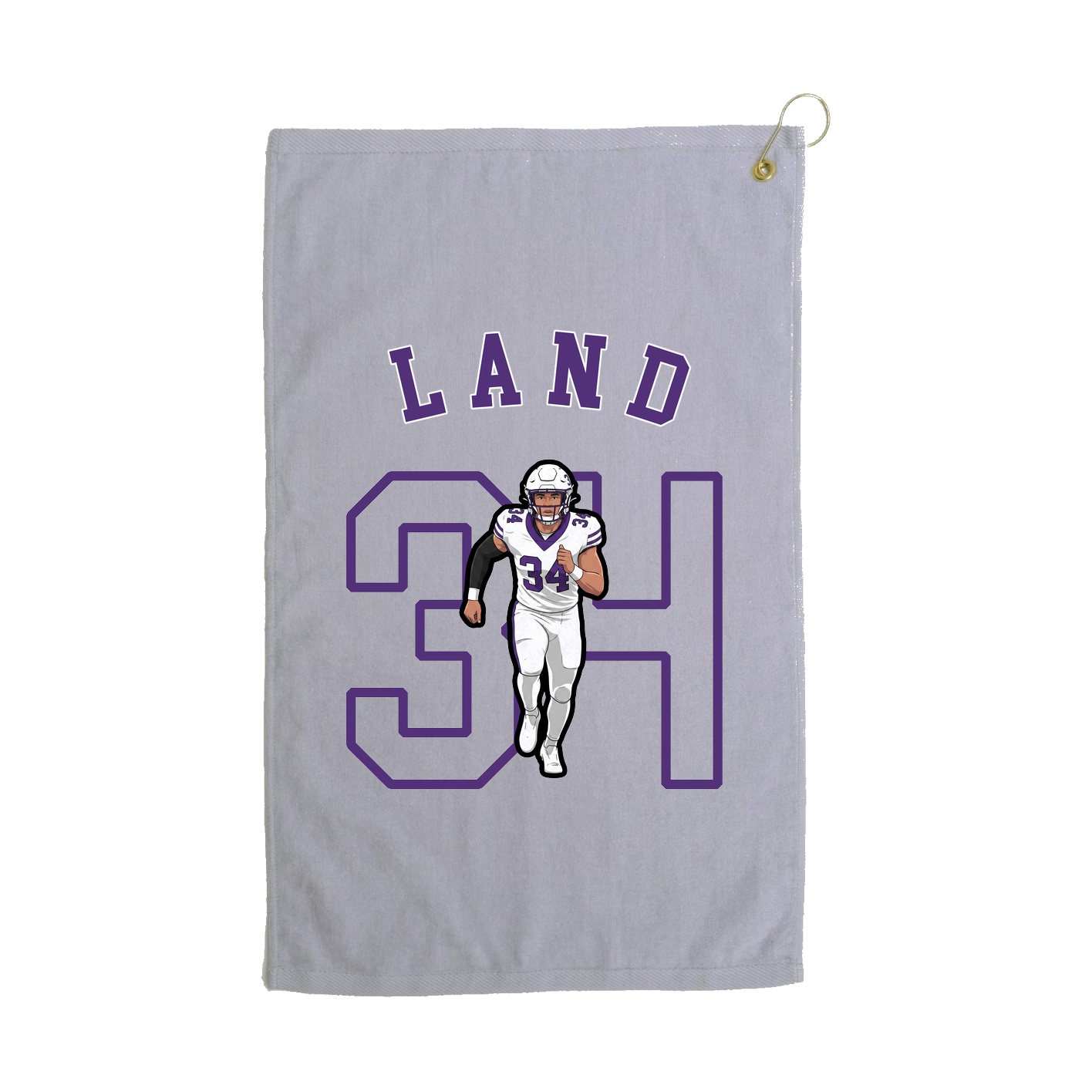 Golf Towel — Shirsey Arch in Grey