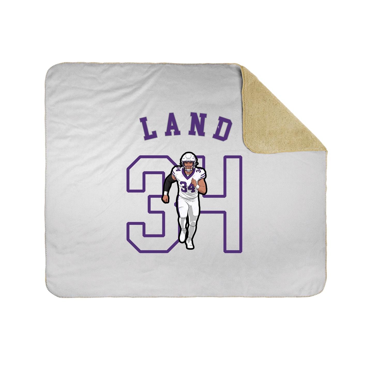 Throw Blanket — Shirsey Arch in White