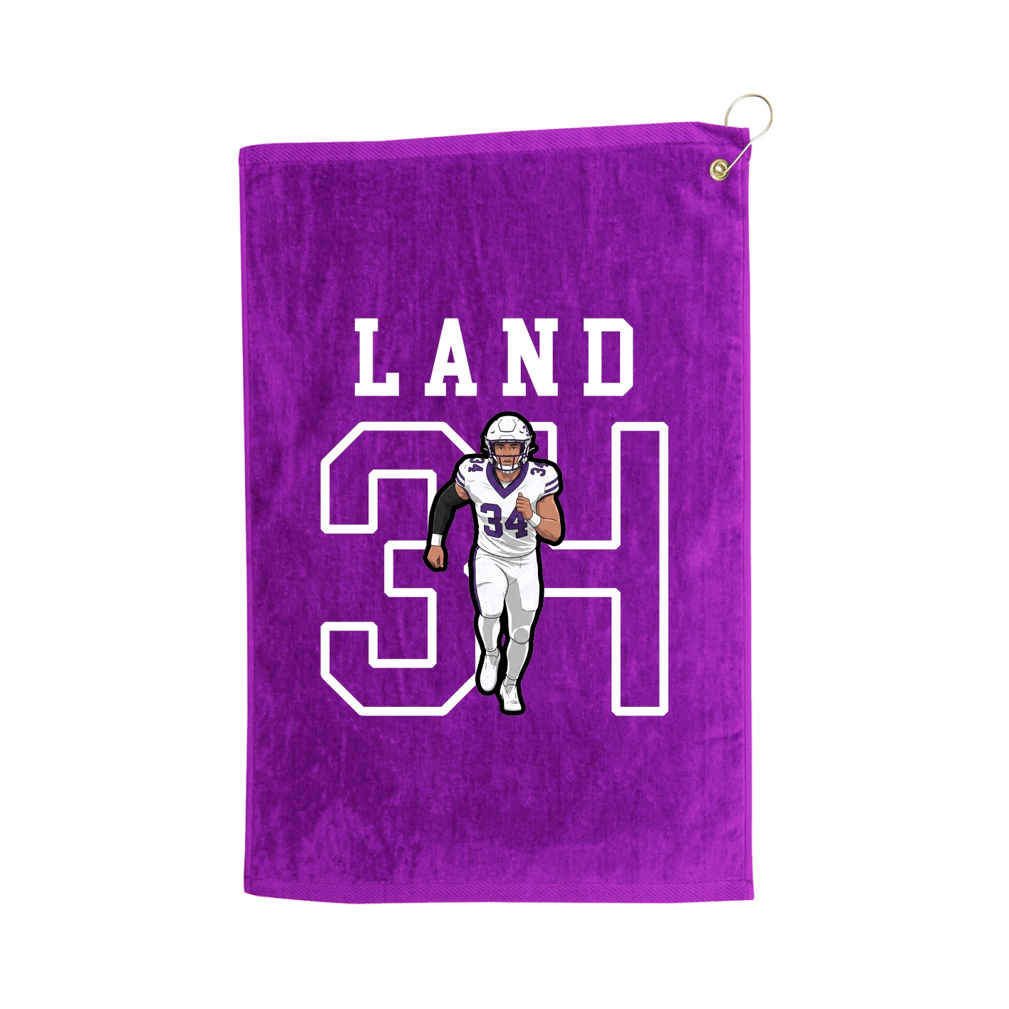 Golf Towel — Shirsey in Purple