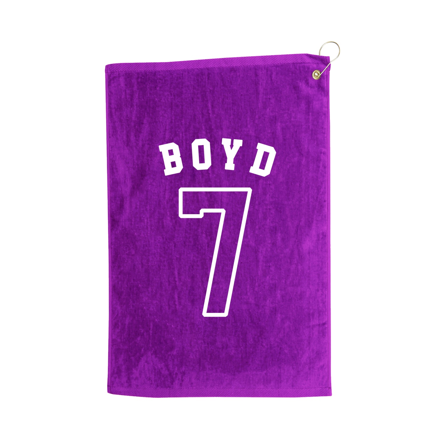 Golf Towel — Shirsey Arch in Purple