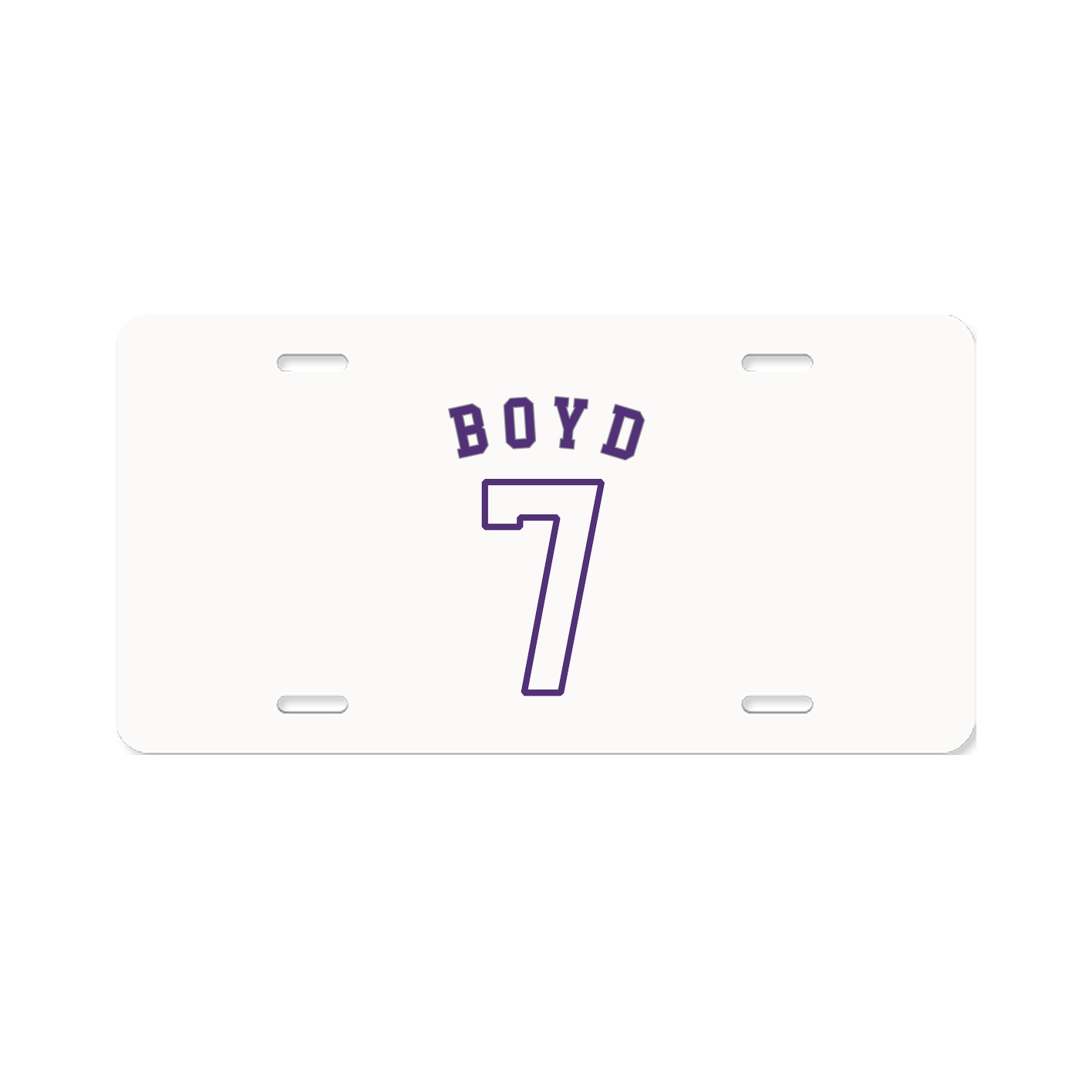 License Plate — Shirsey Arch in Classic