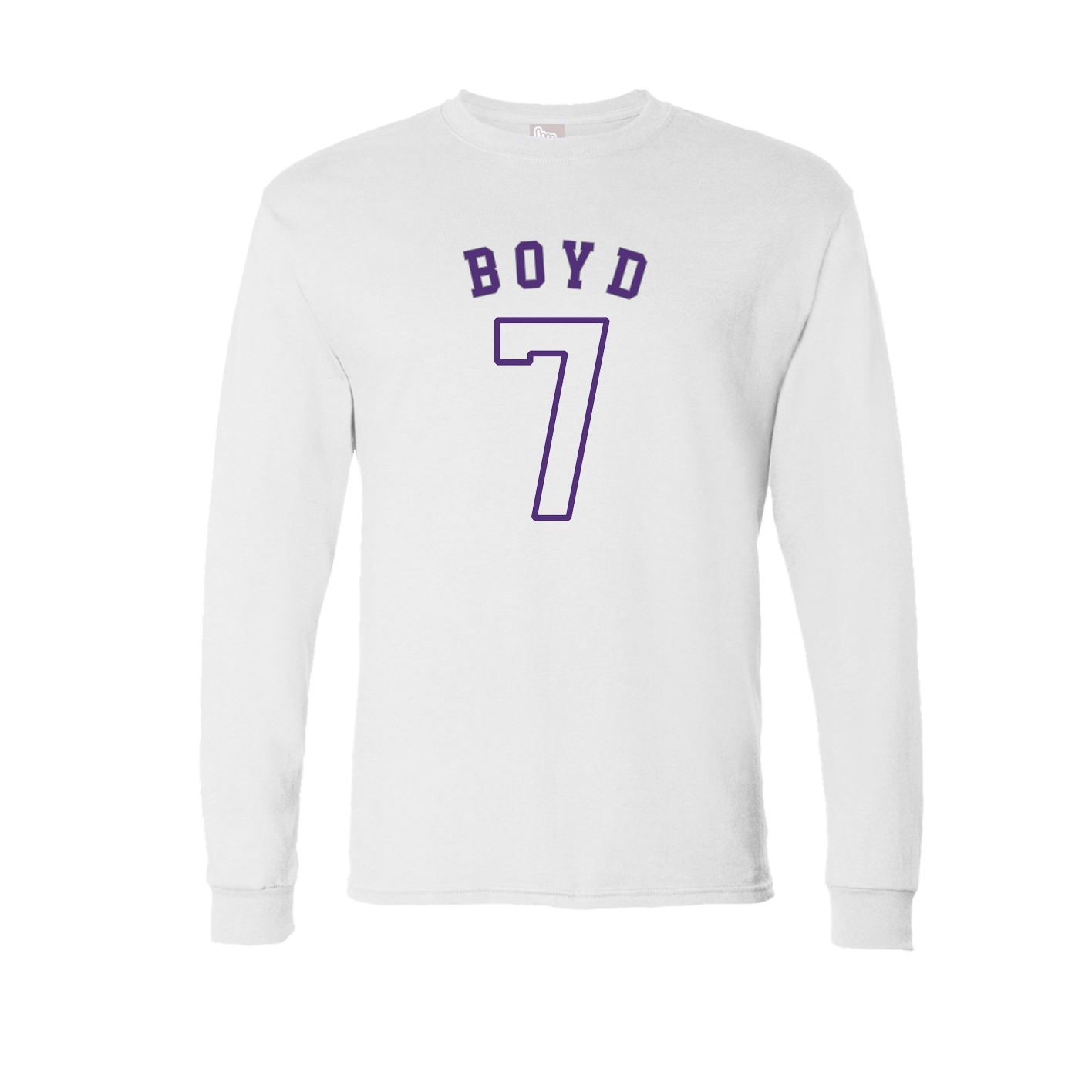 Long Sleeve Tee — Shirsey Arch in White