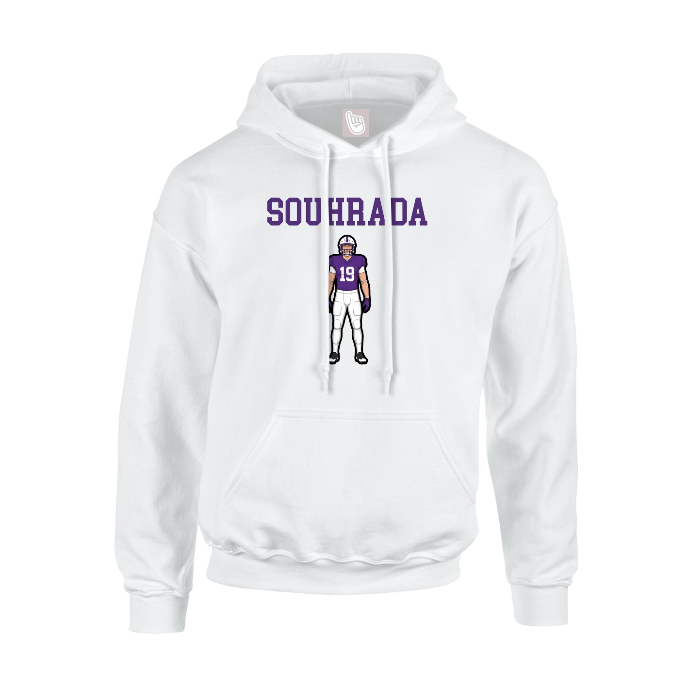 Hoodie — Shirsey in White
