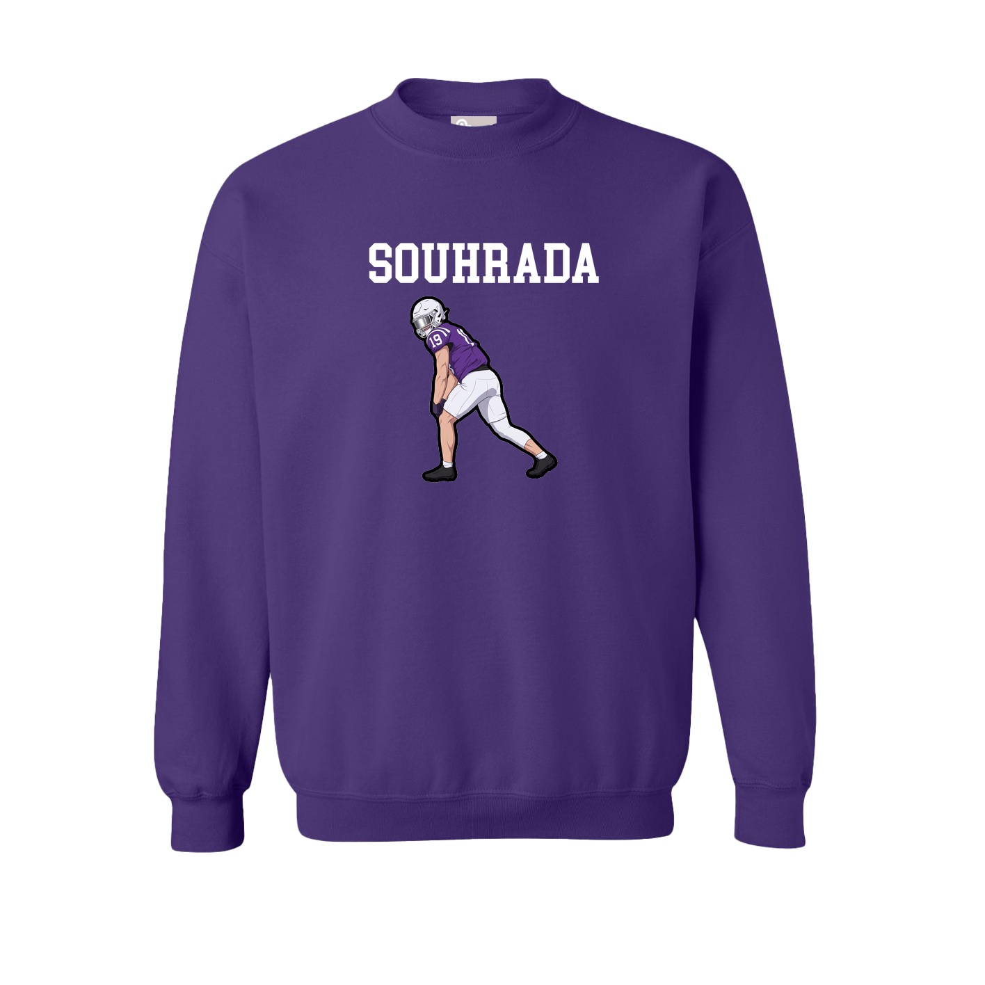 Fleece Crew — Shirsey in Purple