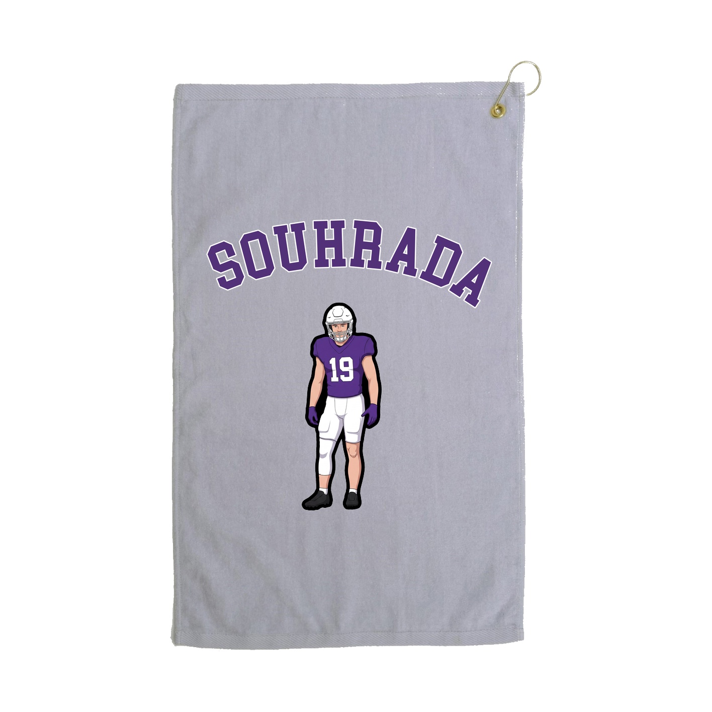 Golf Towel — Shirsey Arch in Grey