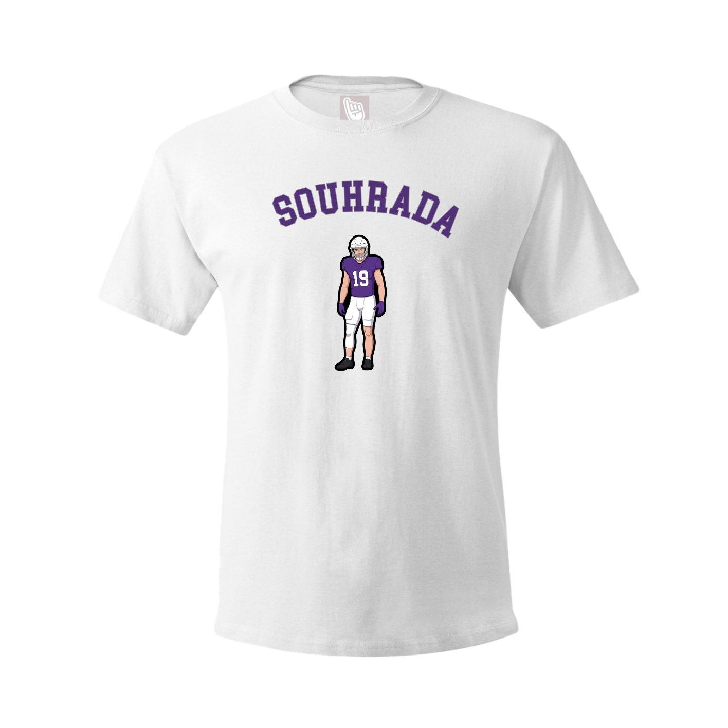 Youth Tee — Shirsey Arch in White