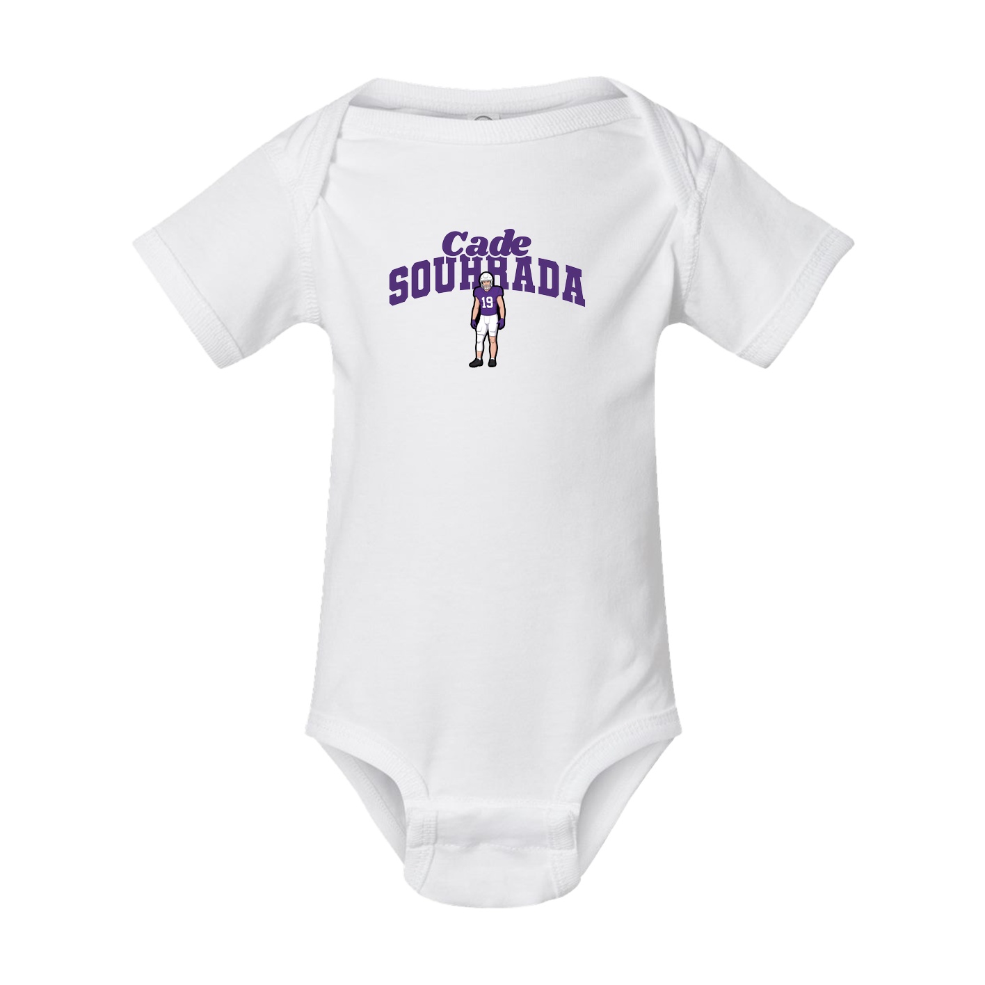 Baby Onesie — Signature Arch in White