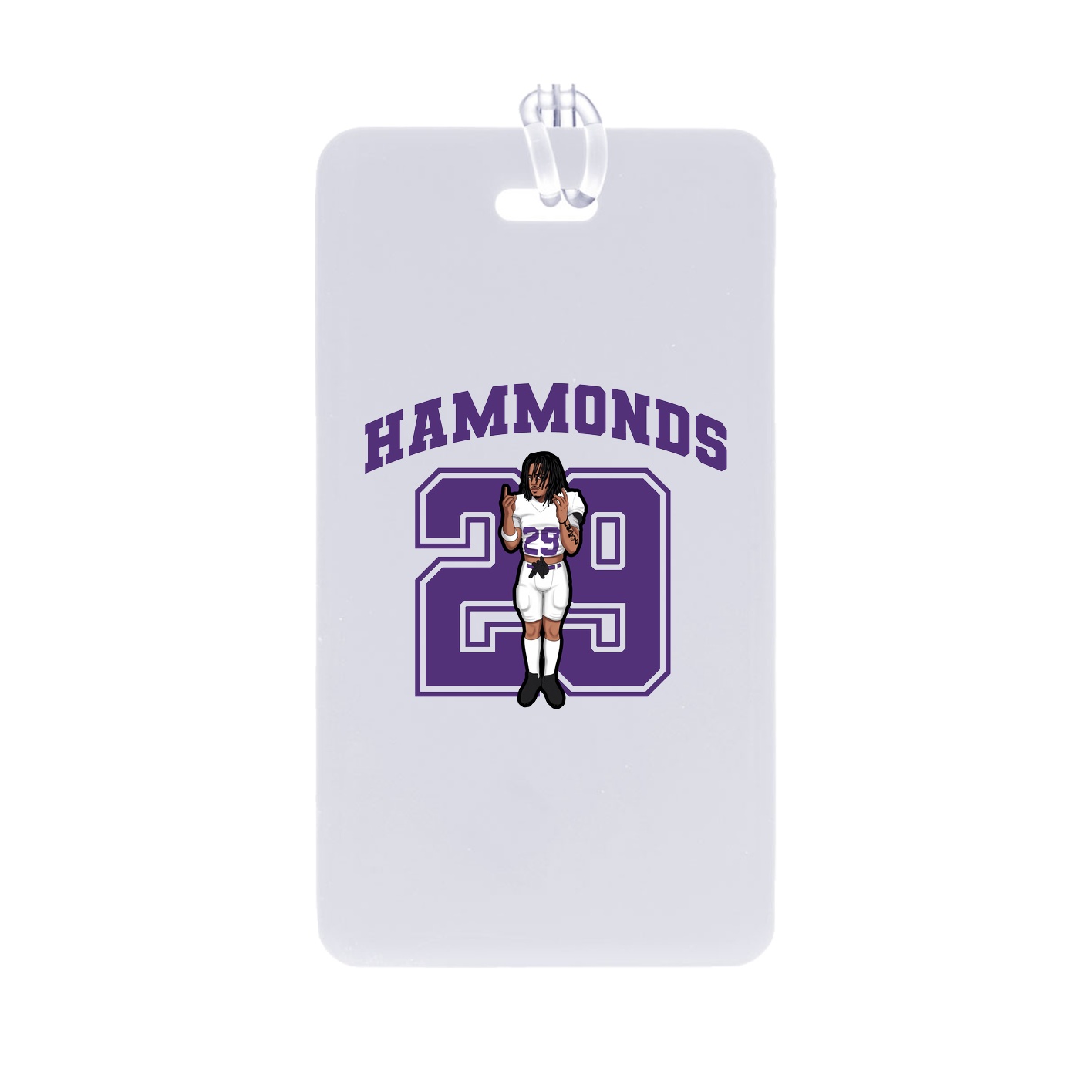 Bag Tag — Number in Classic