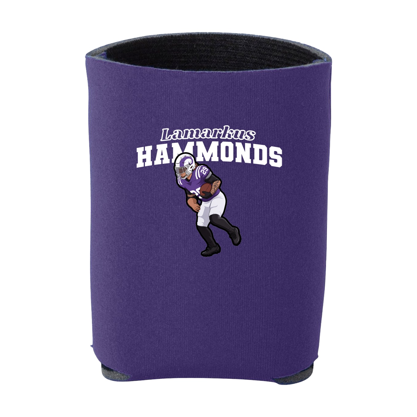 Can Holder — Name Arch in Purple