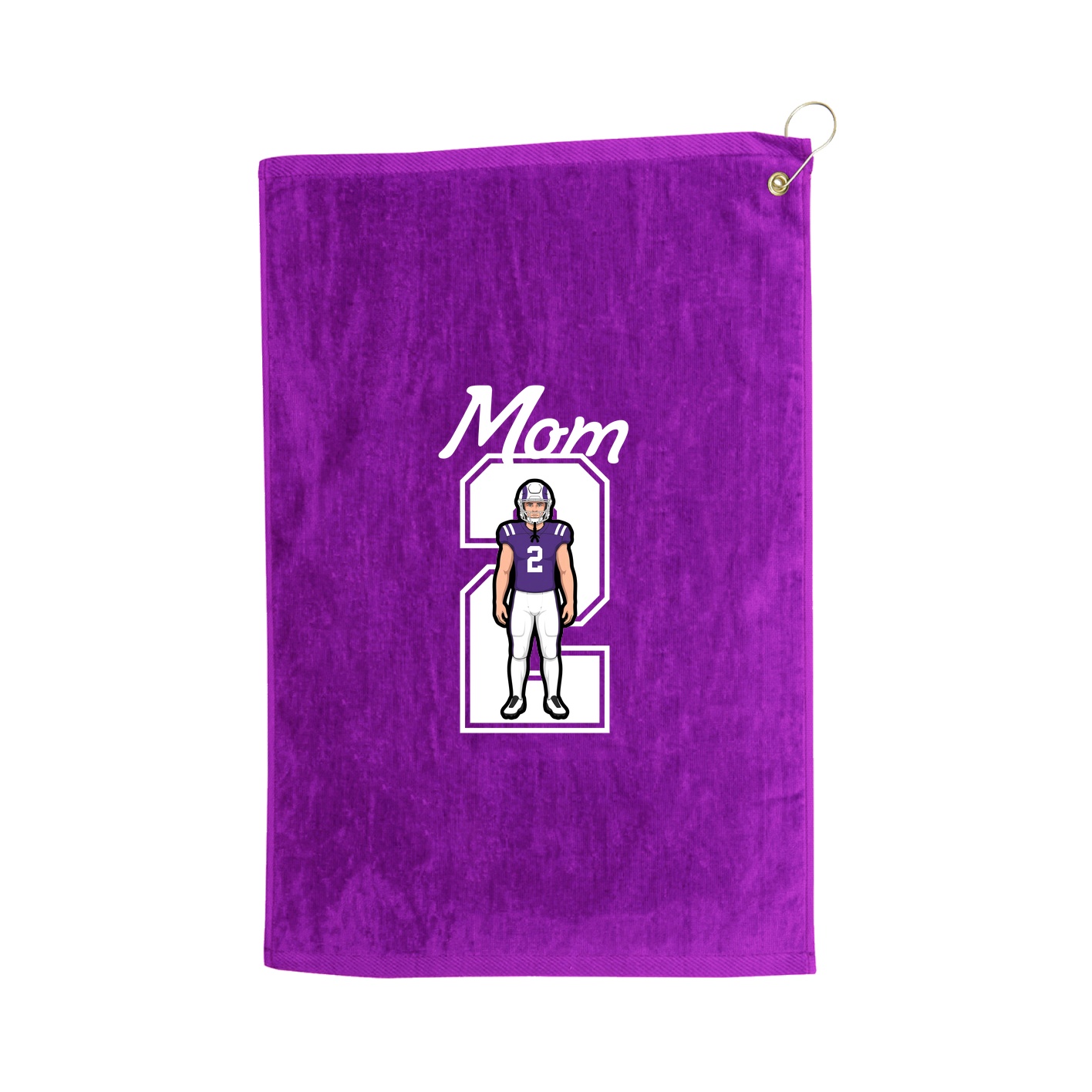 Golf Towel — Mothers Day Shirsey in Purple
