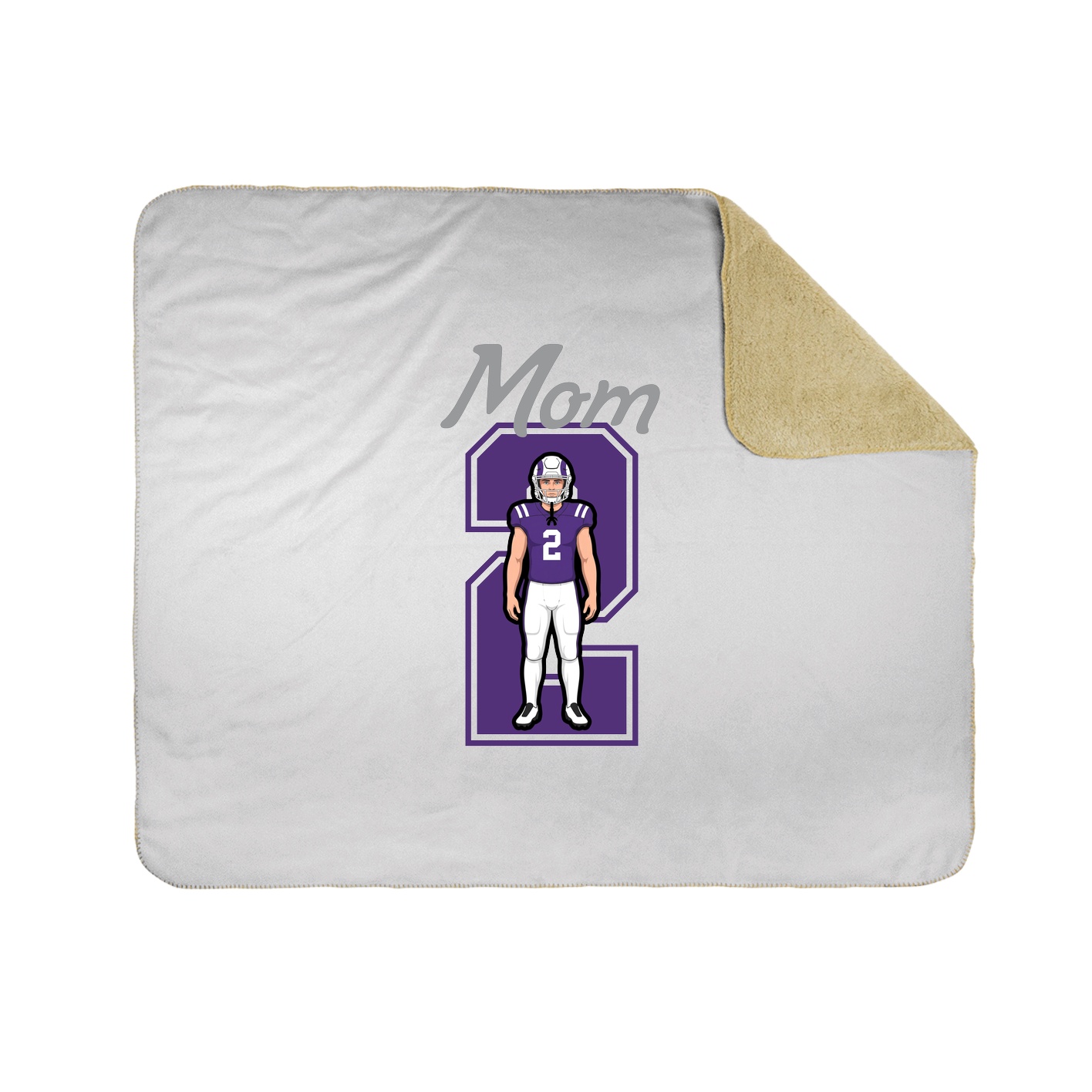 Throw Blanket — Mothers Day Shirsey in White