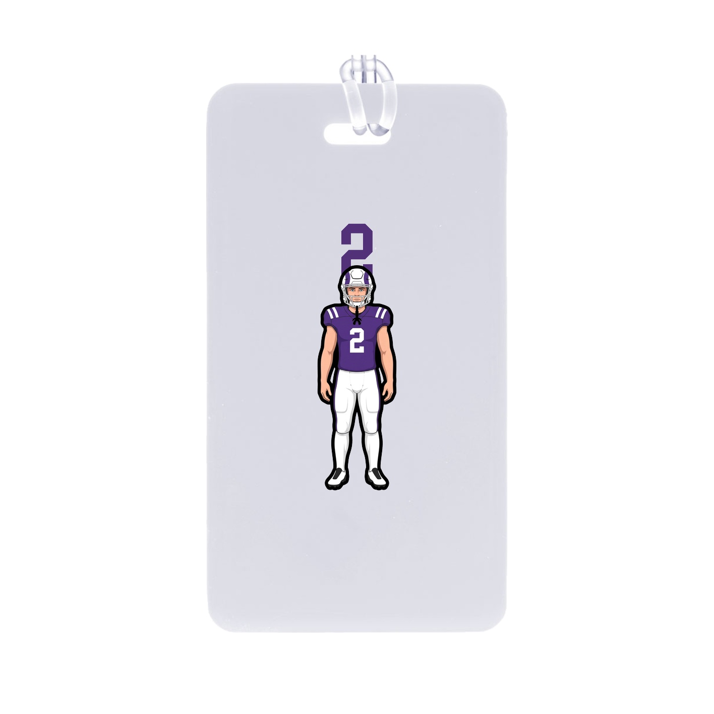 Bag Tag — Number Top in Classic
