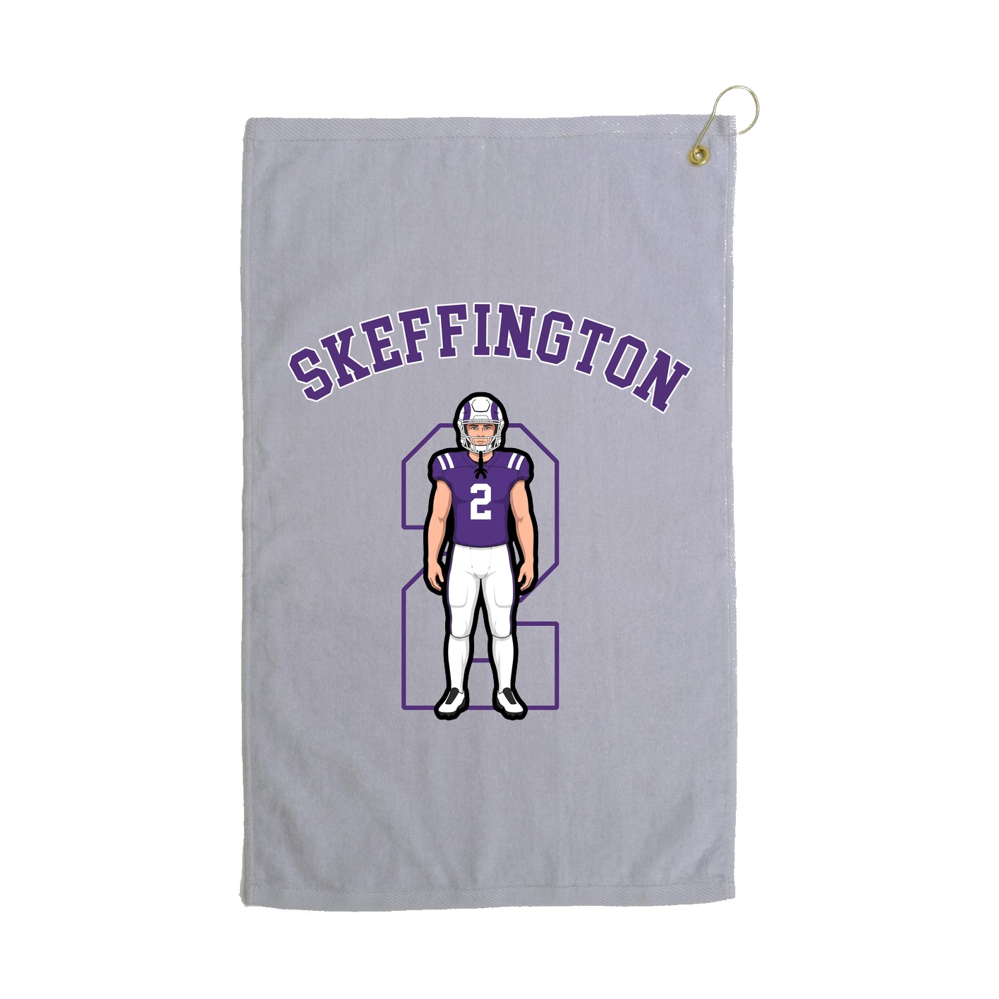 Golf Towel — Shirsey Arch in Grey