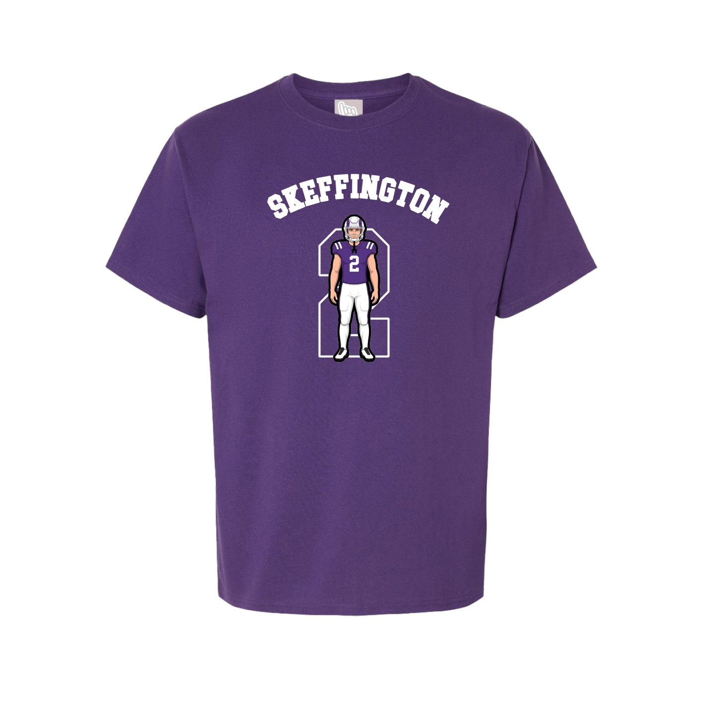 Youth Tee — Shirsey Arch in Purple