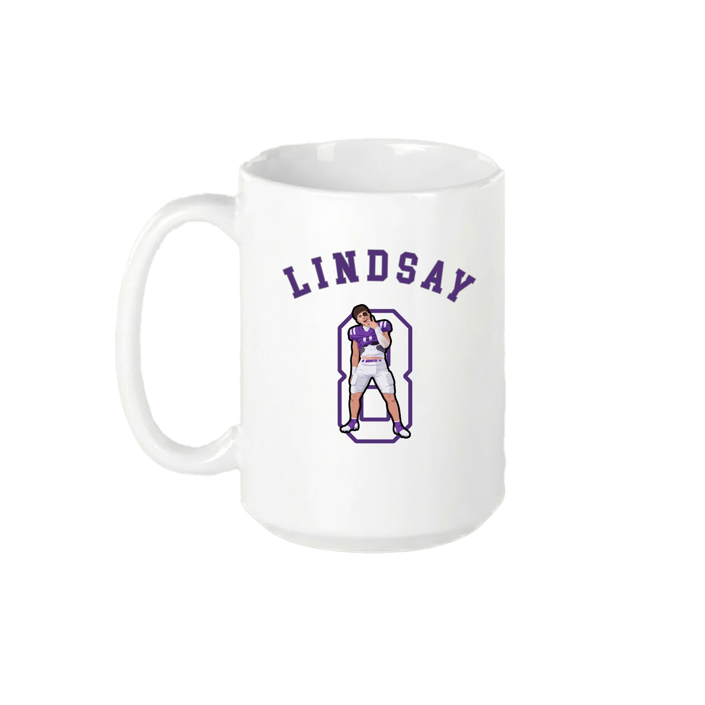 15oz Coffee Mug — Shirsey Arch in White