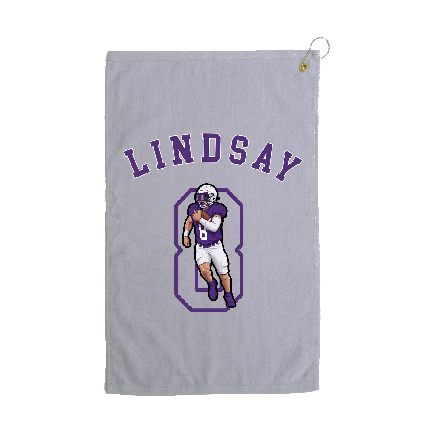 Golf Towel — Shirsey Arch in Grey
