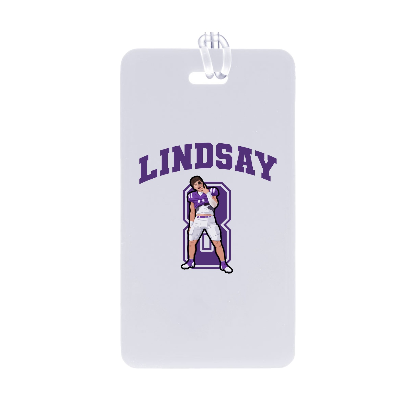 Bag Tag — Number in Classic