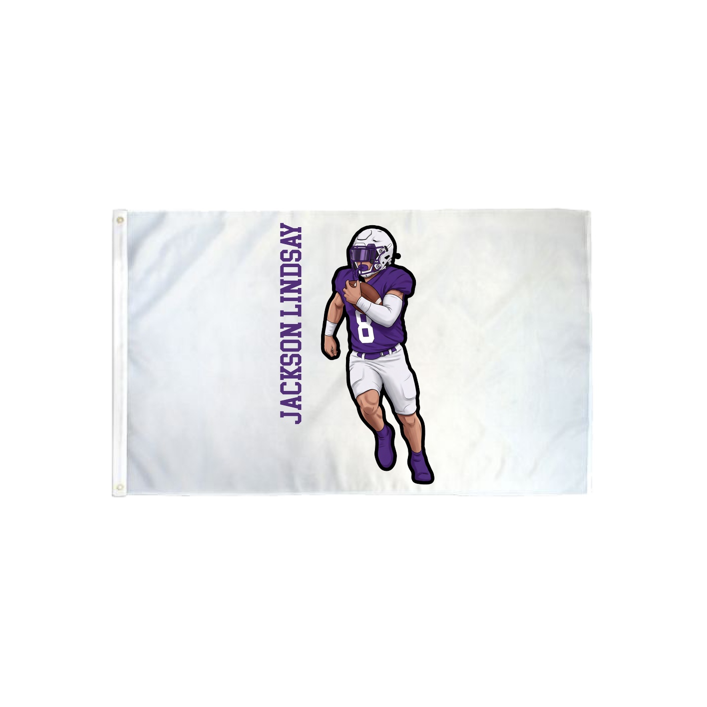 3x5 Flag — Name Vertical in Classic