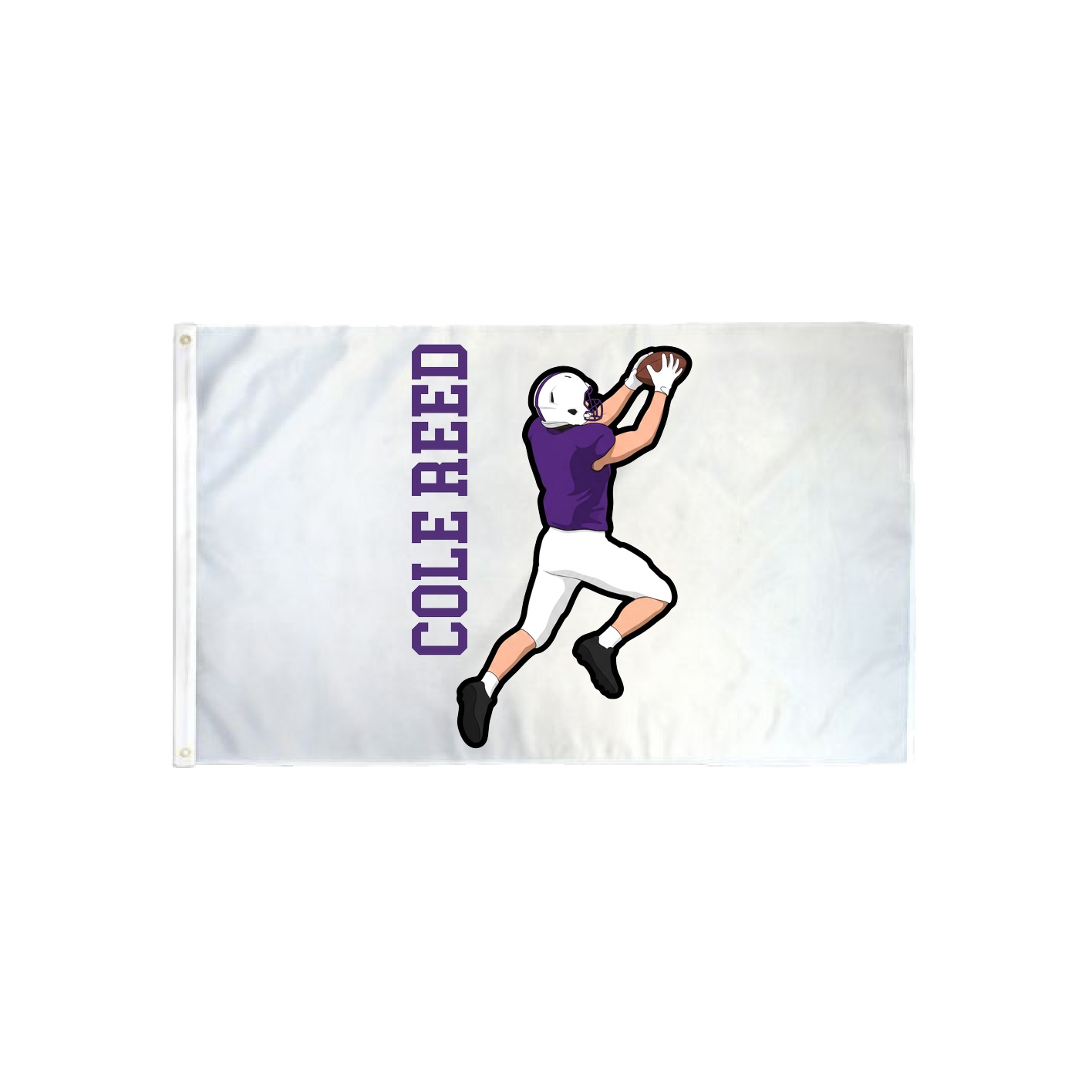 3x5 Flag — Name Vertical in Classic
