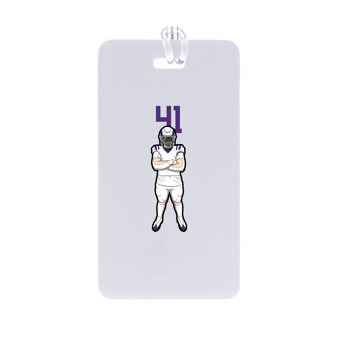 Bag Tag — Number Top in Classic