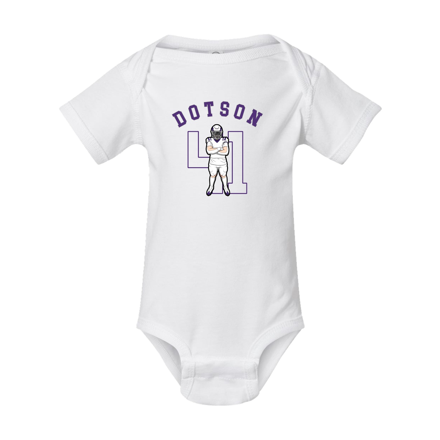 Baby Onesie — Shirsey Arch in White