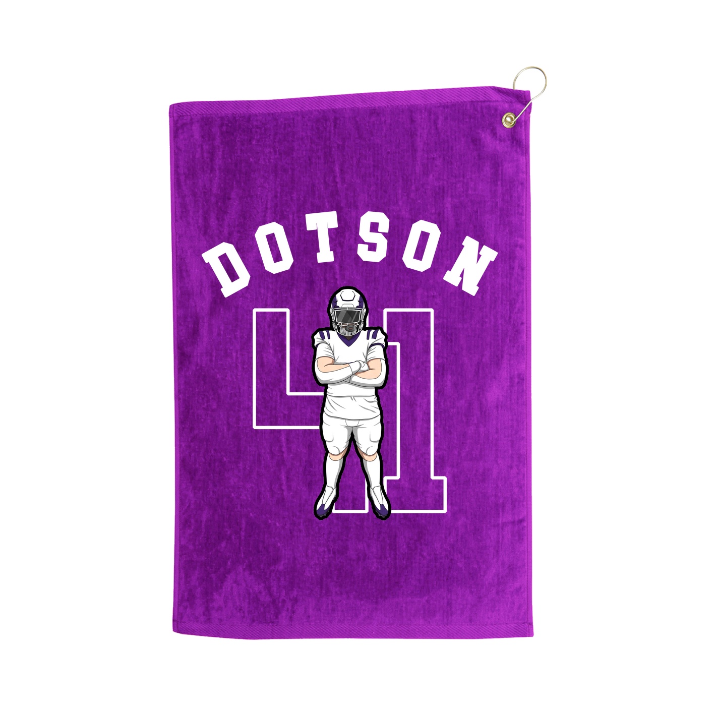 Golf Towel — Shirsey Arch in Purple
