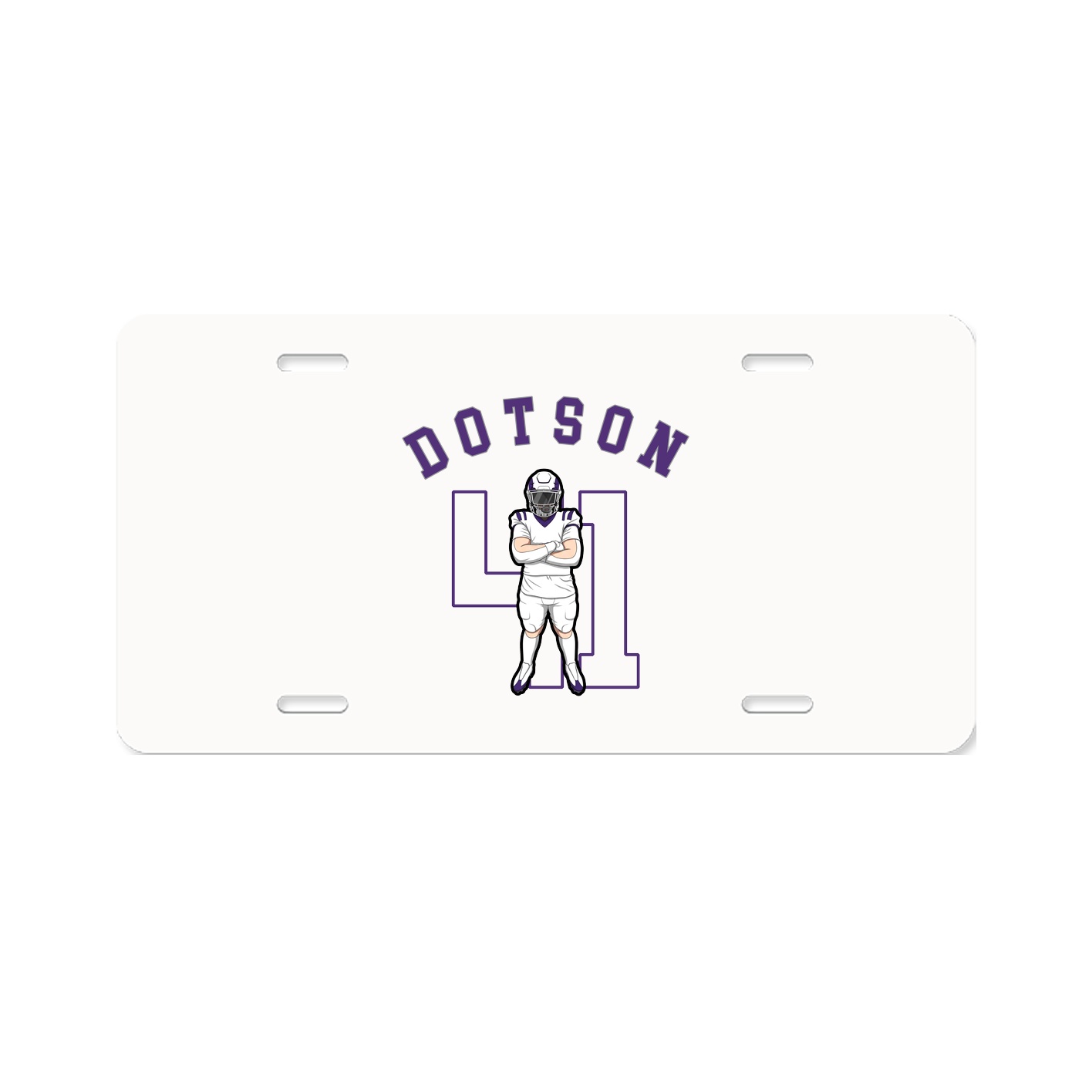 License Plate — Shirsey Arch in Classic