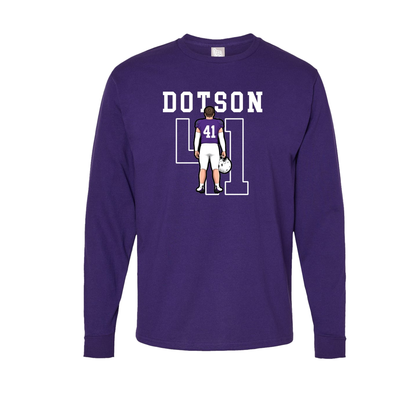 Long Sleeve Tee — Shirsey in Purple