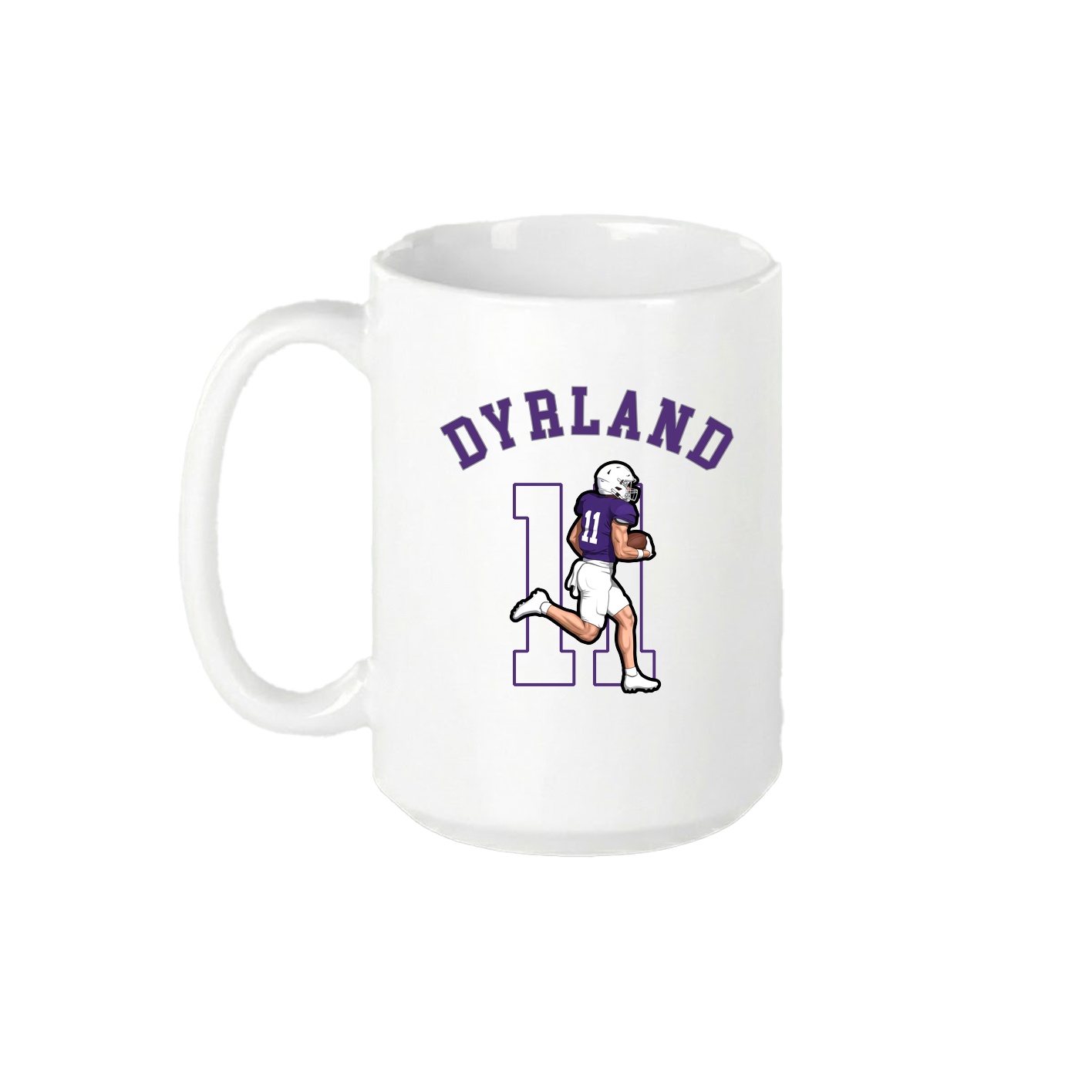 15oz Coffee Mug — Shirsey Arch in White