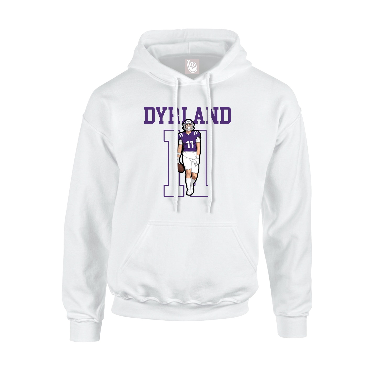 Youth Hoodie — Shirsey in White